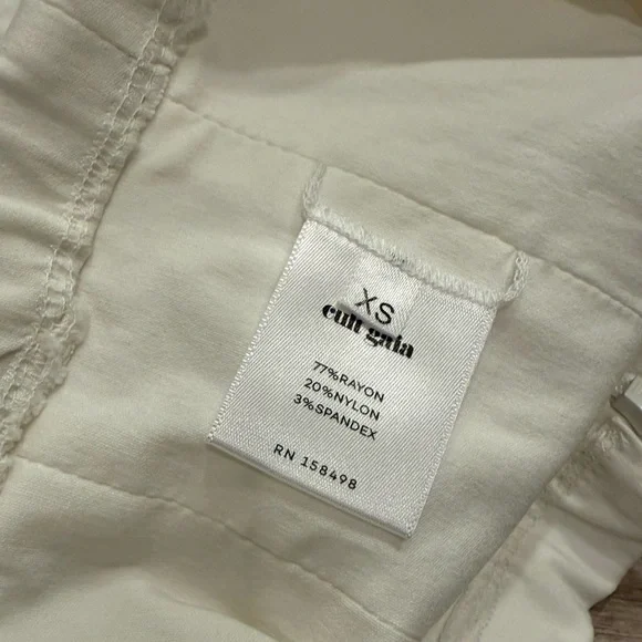 Cult Gaia White Tank Top - Dulcie - Picture 4 of 5